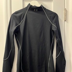 Under armor Women's UA RUSH™ ColdGear® Jacquard Mock shirt